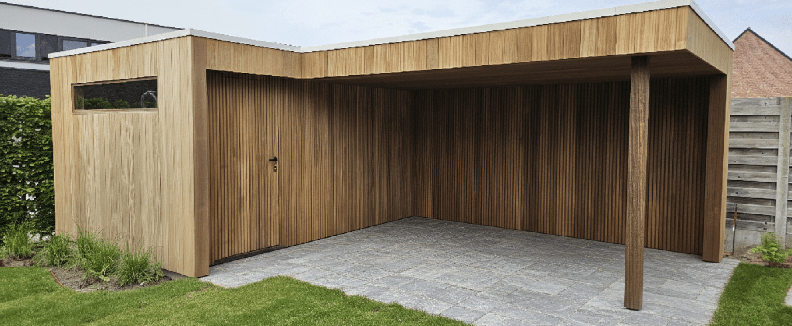 tuinhuis cubic thermowood ayous