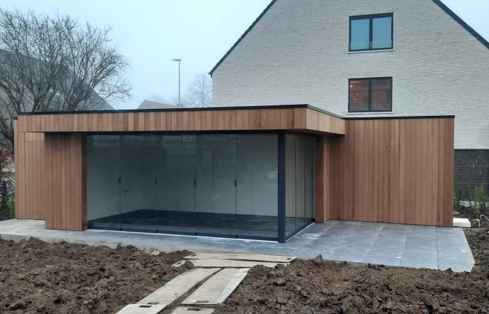 Tuinkamer met berging
