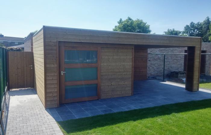 Tuinhuis modern cubic
