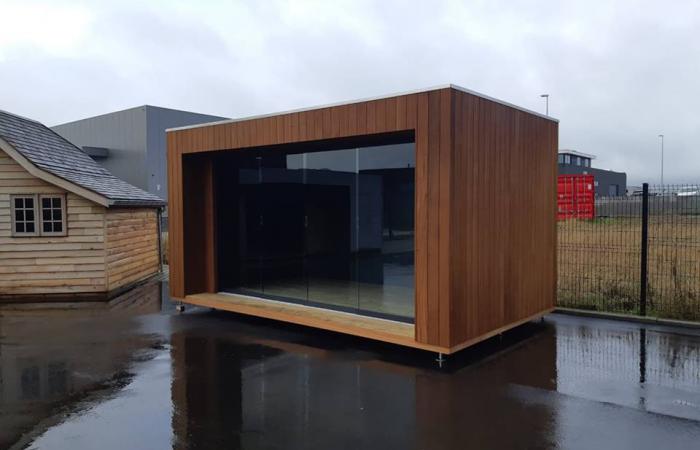 Tuinhuis modern cubic