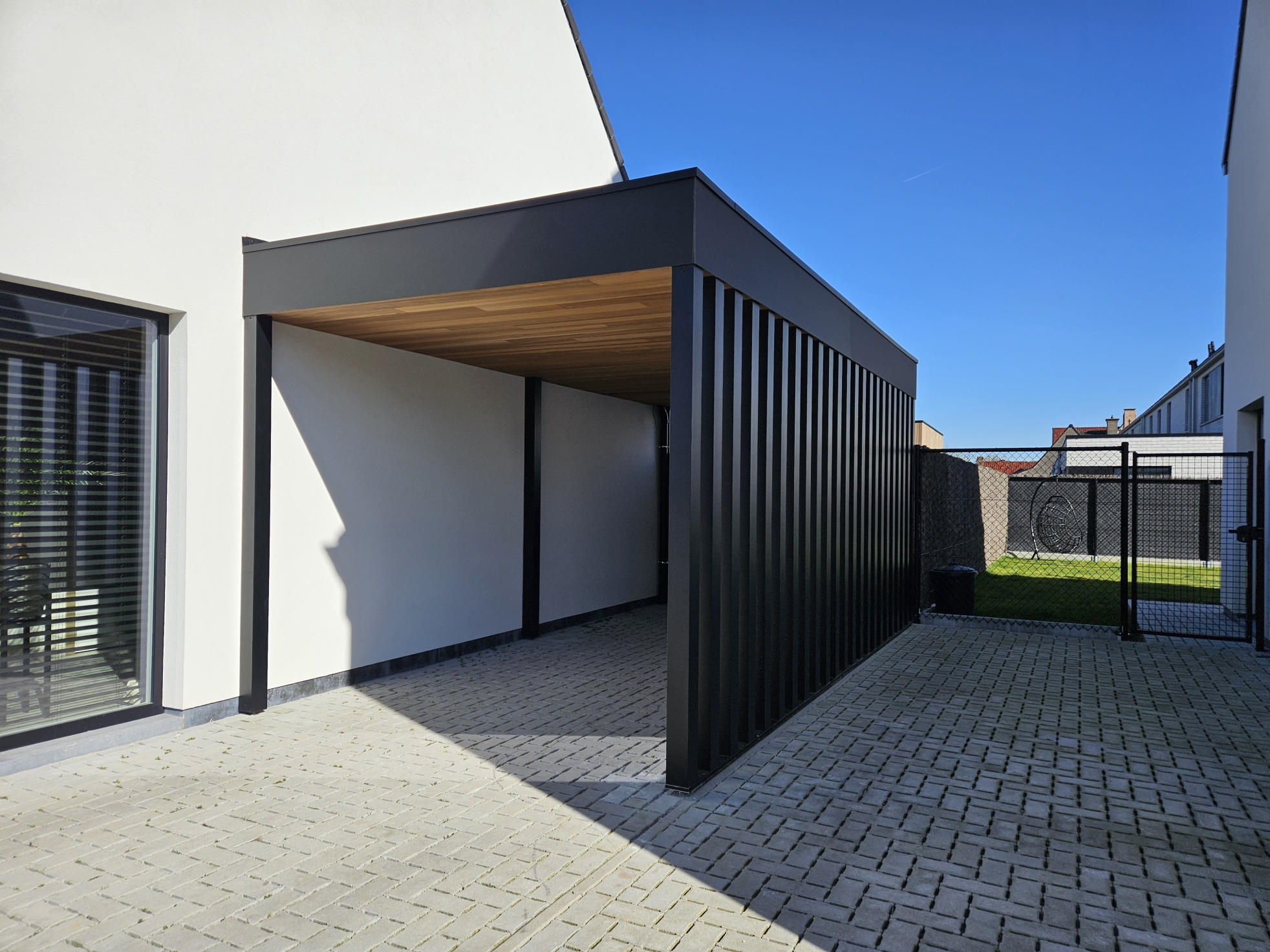 carport zwarte volkern