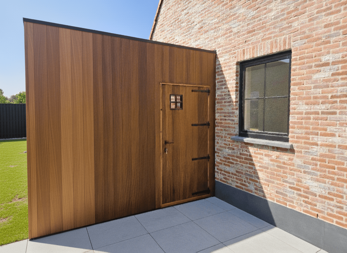 tuinhuis cubic thermowood ayous