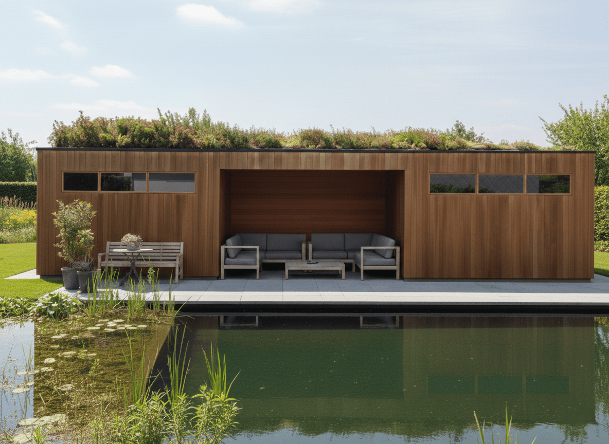 tuinhuis cubic thermowood ayous