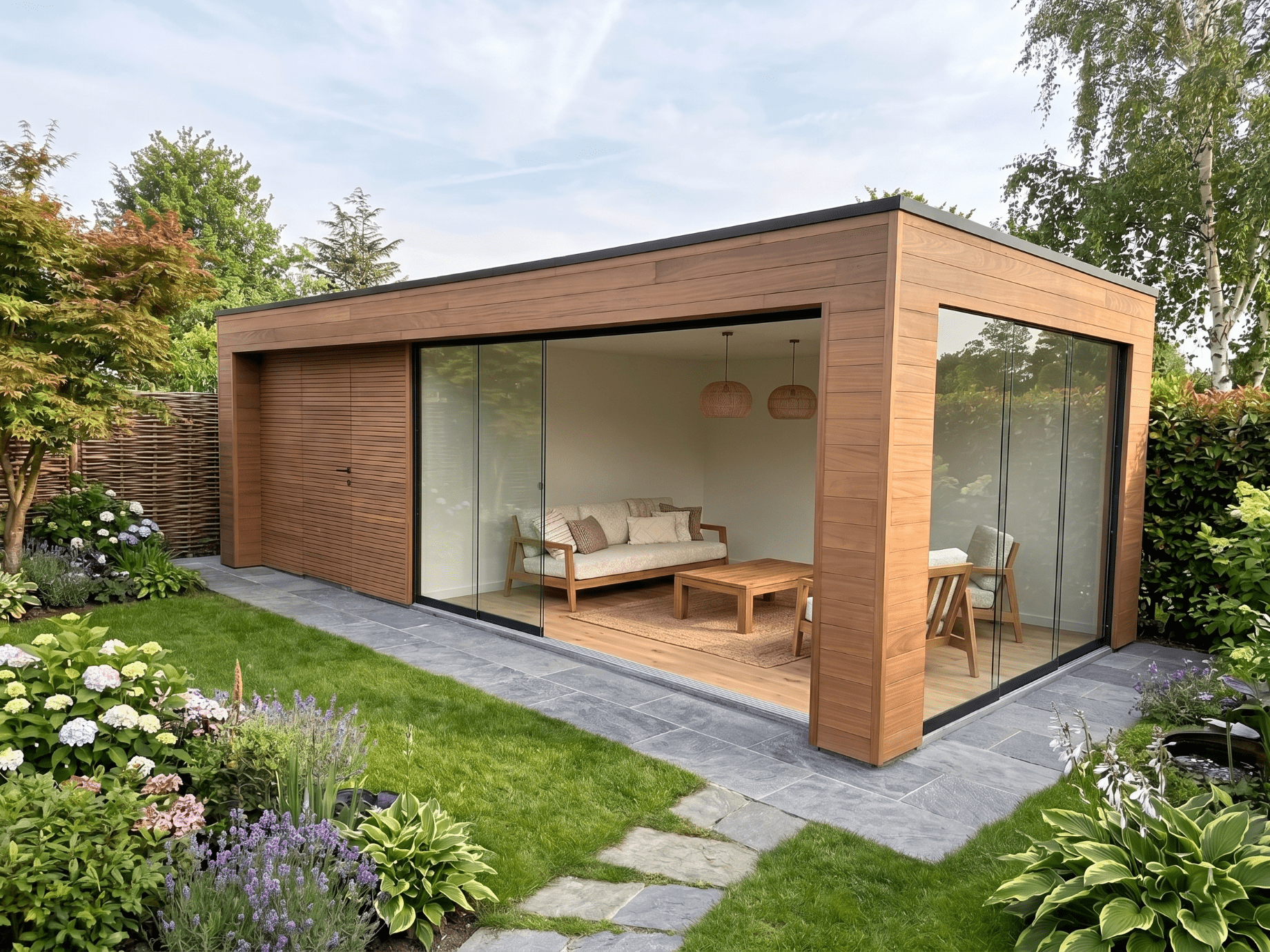 tuinkamer thermo wood ayous